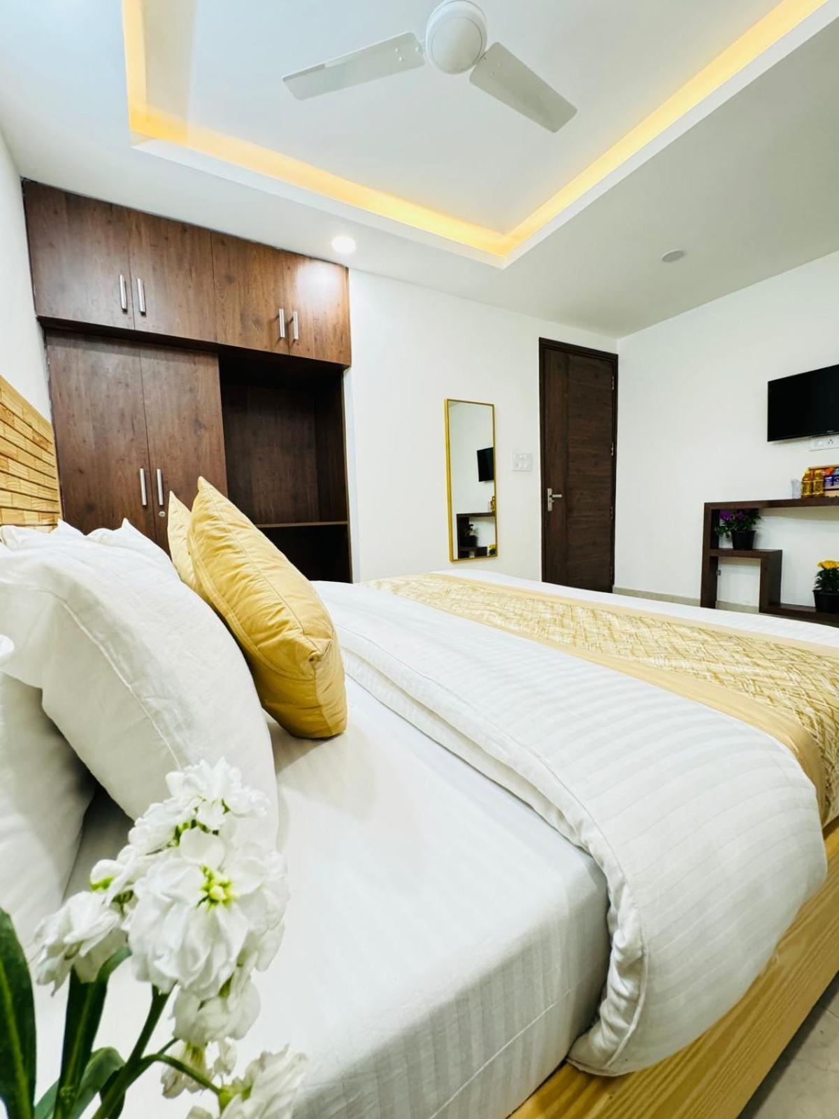 Hotel Ashram View Just 10 Minute Away Form Nizamuddin Railway Station 新德里 外观 照片